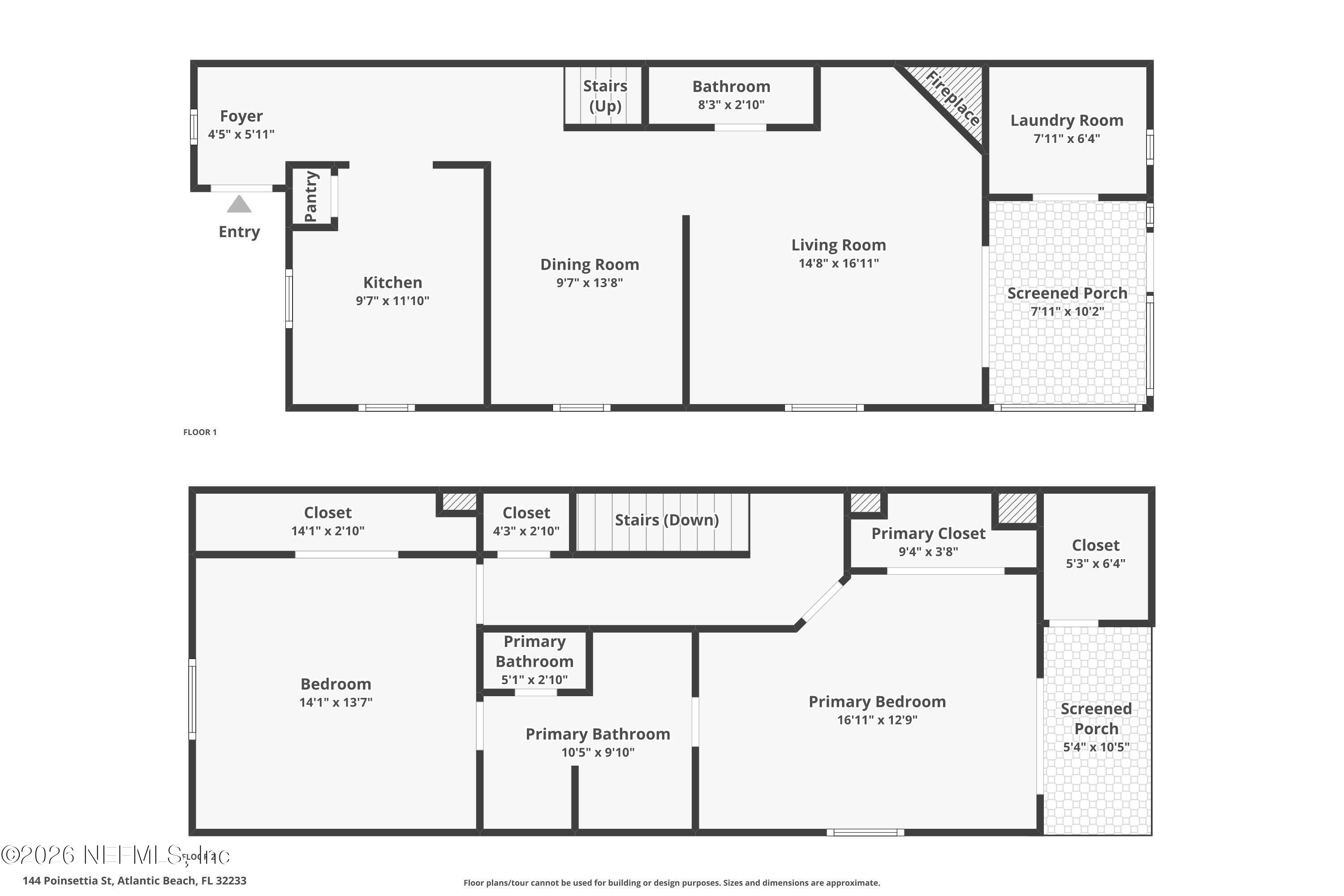 144 Poinsettia Street Atlantic Beach, FL 32233 - Photo 42 of 42 a picture of a book and a bed