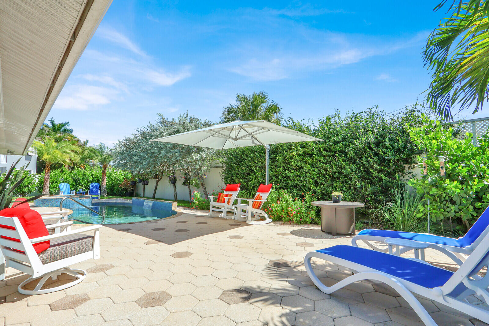 119 Faith Way Jupiter, FL 33458 - Photo 40 of 41 Solar heated pool