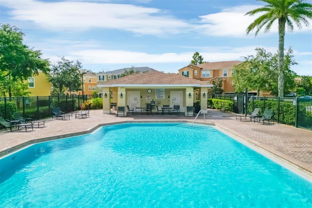 9038 White Sage Loop Lakewood Ranch, FL 34202 - Photo 48 of 52 a swimming pool view with a outdoor seating