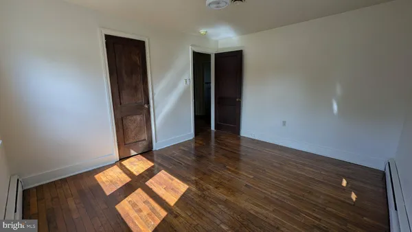 wooden floor in an empty room
