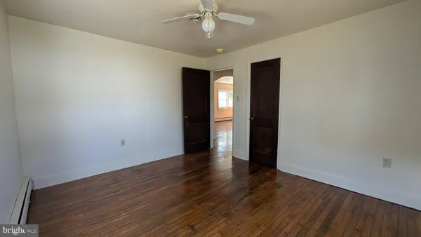 wooden floor in an empty room