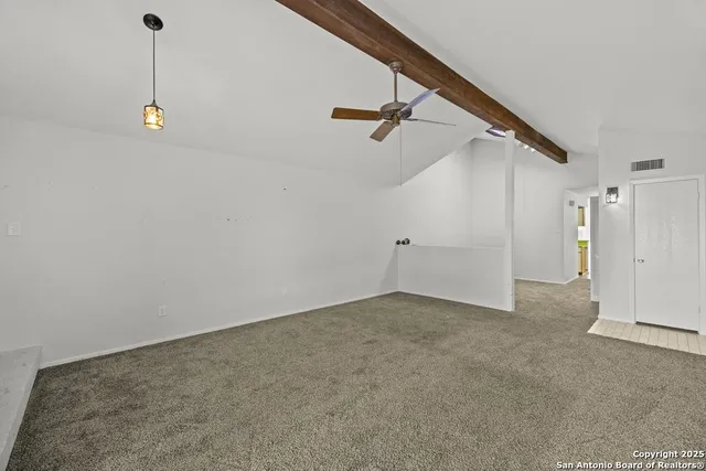 a view of a small space