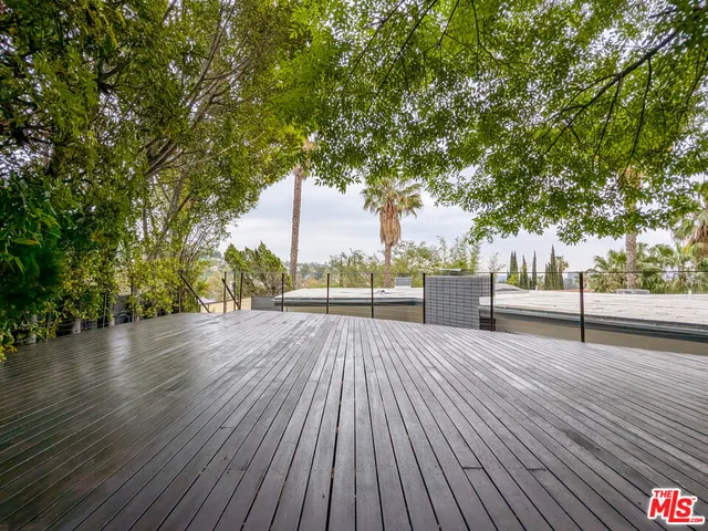a view of outdoor space and deck