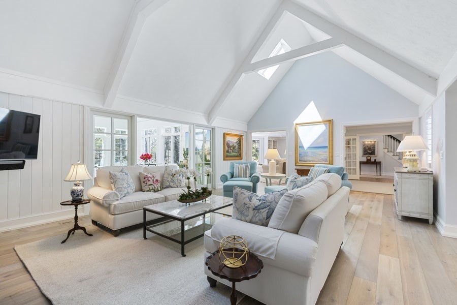 25 Oakdale Path Barnstable, MA 02655 - Photo 24 of 42 a living room with furniture and a flat screen tv