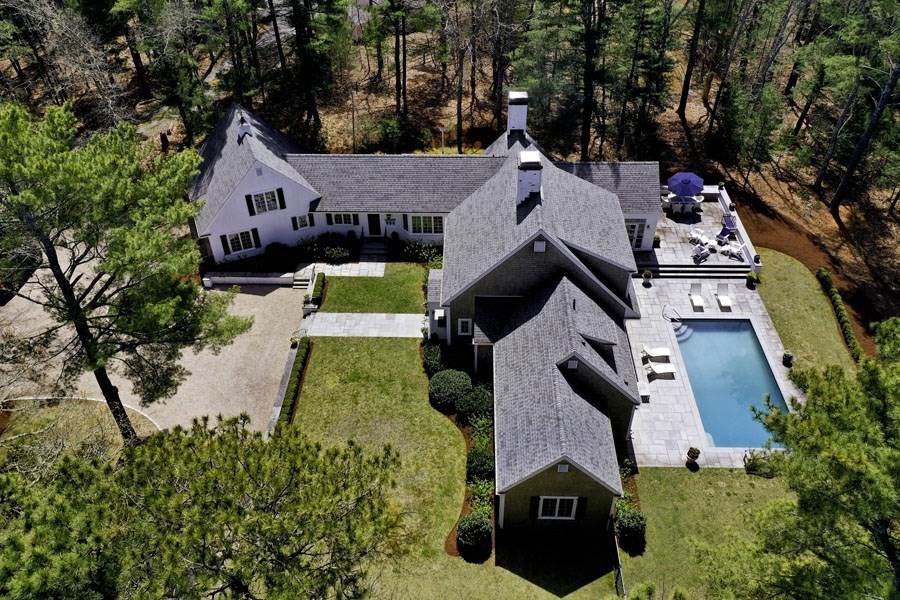 25 Oakdale Path Barnstable, MA 02655 - Photo 41 of 42 an aerial view of houses with yard