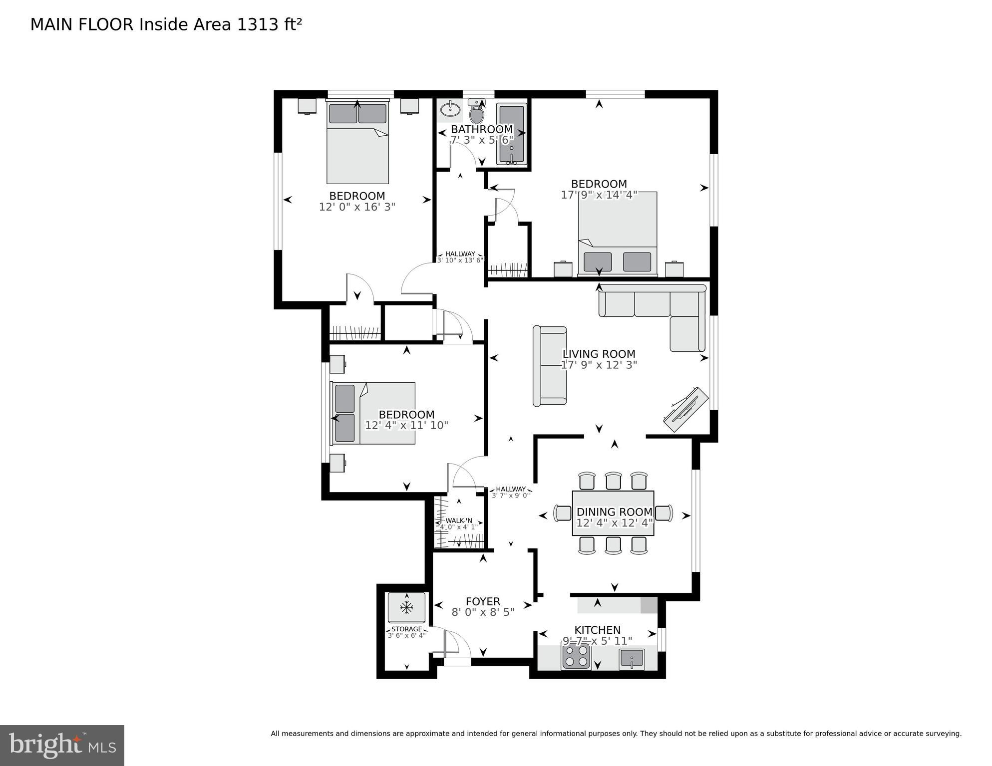 236 Farragut Street Northwest, Unit H203 Washington, DC 20011 - Photo 23 of 30 a picture of a floor plan