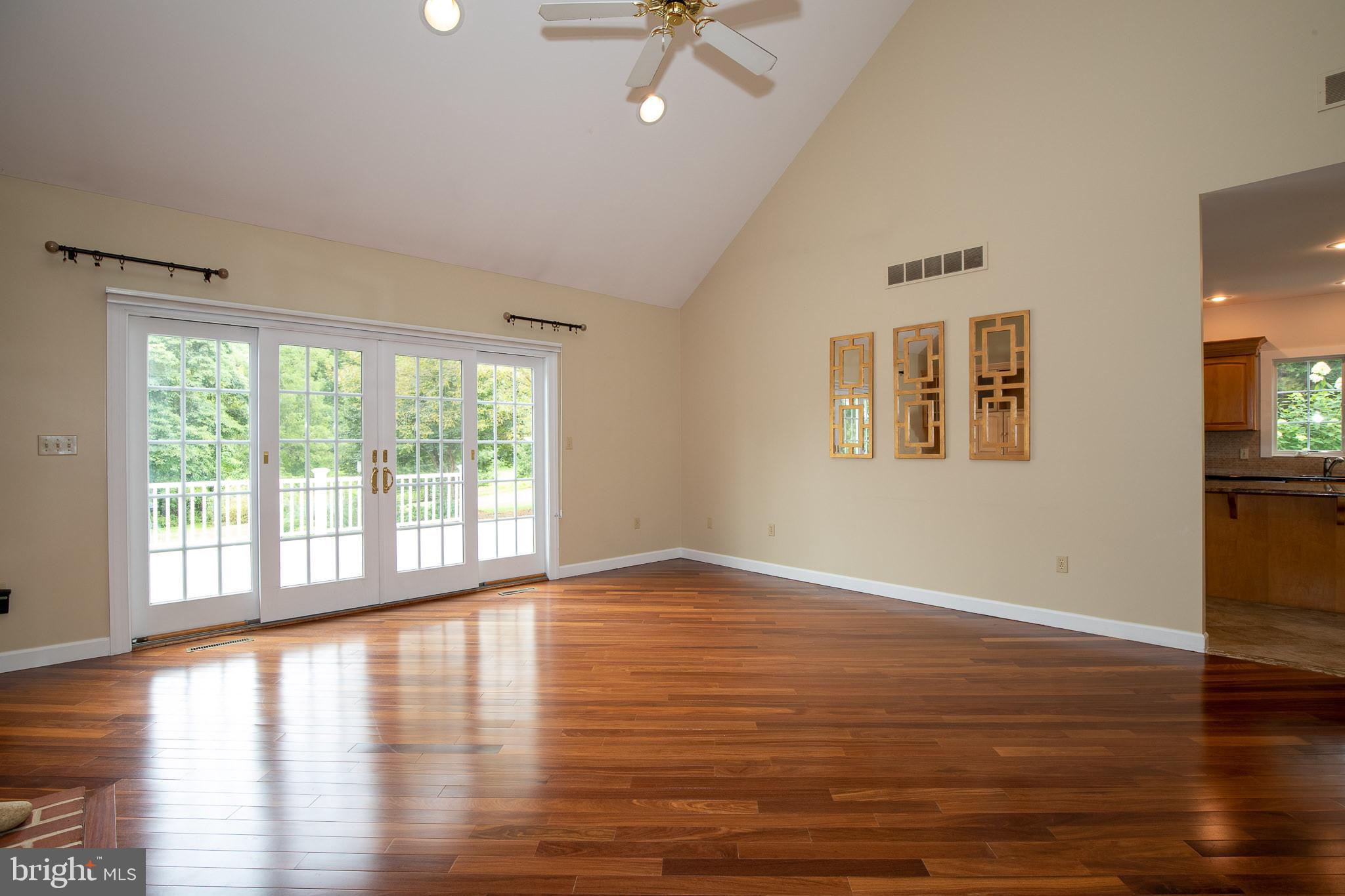 Family Room Patio Doors To Deck