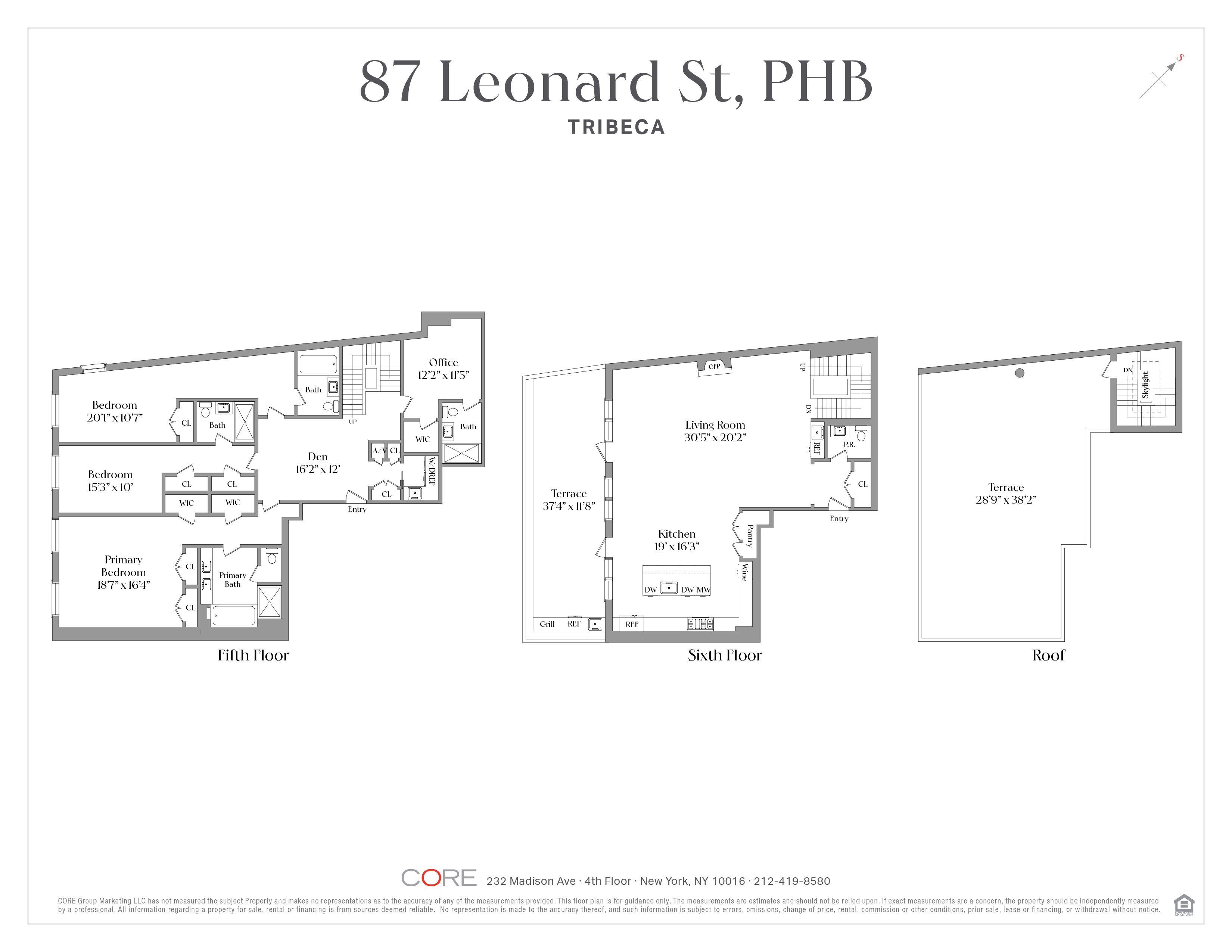 87 Leonard Street, Unit PHB Manhattan, NY 10013 - Photo 16 of 16 unknown