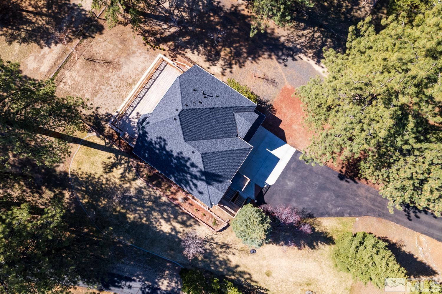 4651 Reds Grade Carson City, NV 89703 - Photo 38 of 39 a aerial view of a house with a yard