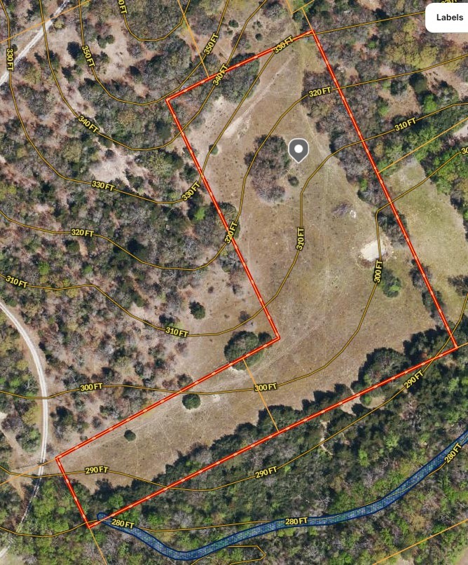 0 County Road 237 Oakwood, TX 75855 - Photo 11 of 11 an aerial view of a house with a yard and large trees