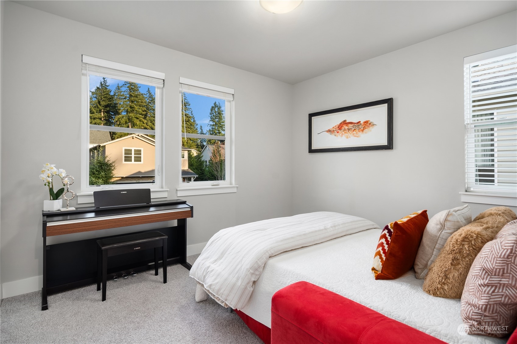 4312 224th Place Southeast Bothell, WA 98021 - Photo 23 of 40 a bedroom with a bed and a window