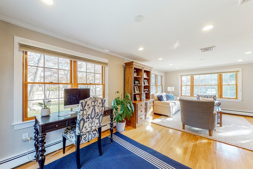 9 Mellen Street Needham, MA 02494 - Photo 7 of 42 a living room with furniture and a wooden floor