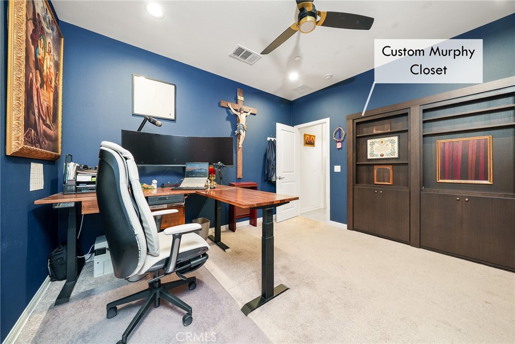 12829 Stags Leap Drive Riverside, CA 92503 - Photo 22 of 54 a workspace with furniture