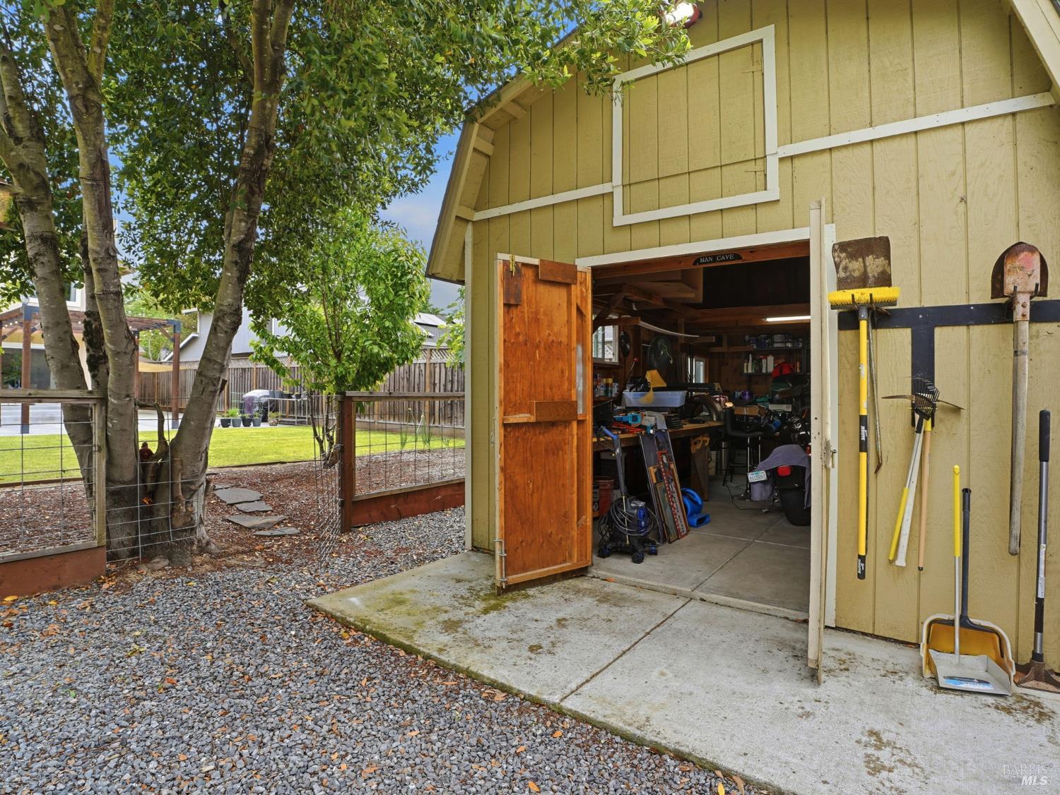 2787 Royal Oak Place Santa Rosa, CA 95403 - Photo 35 of 37 Outdoor workshop perfect for storage or woodworking