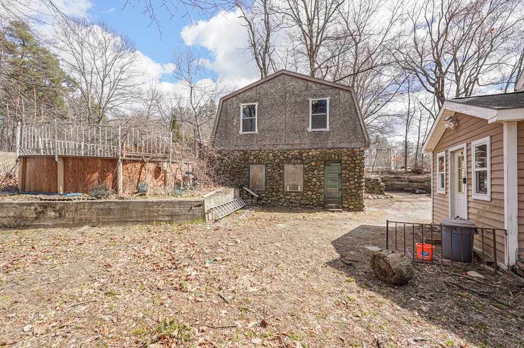 1459 Grafton Road Millbury, MA 01527 - Photo 41 of 42 a view of a yard with a house