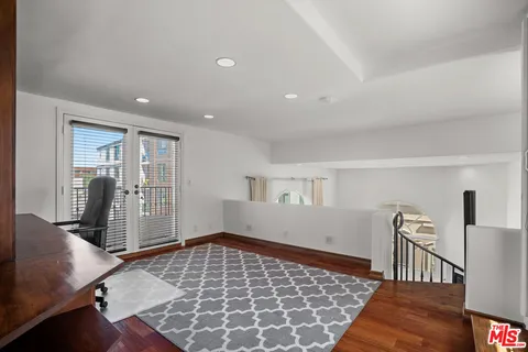 a very nice looking room with a large window