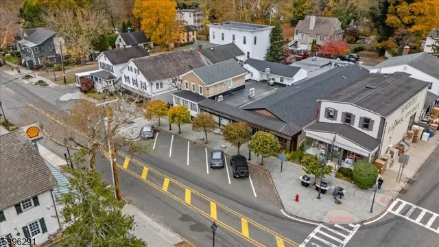 an aerial view of residential house with outdoor space