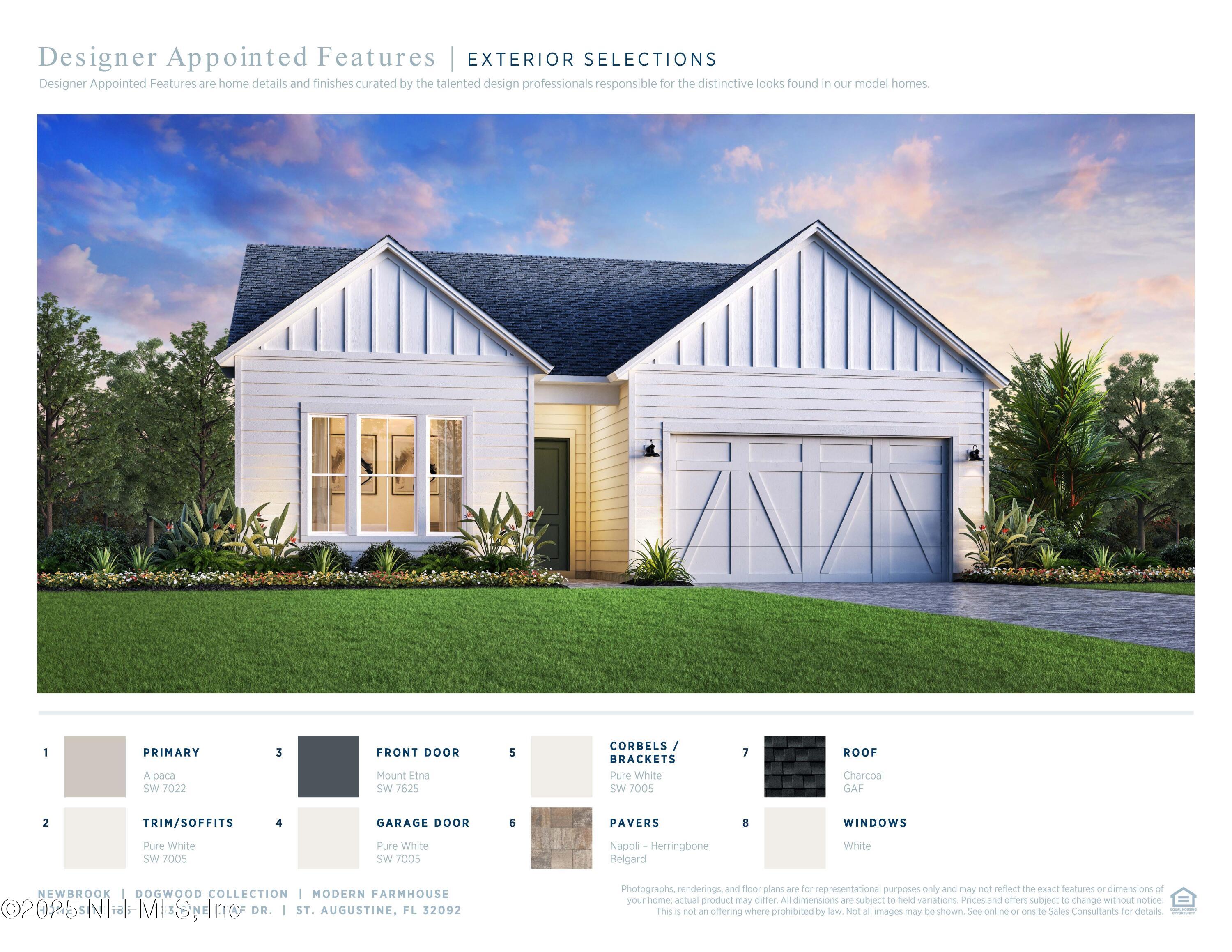 133 Pine Leaf Drive St. Augustine, FL 32092 - Photo 2 of 26 a black and white photo of a house