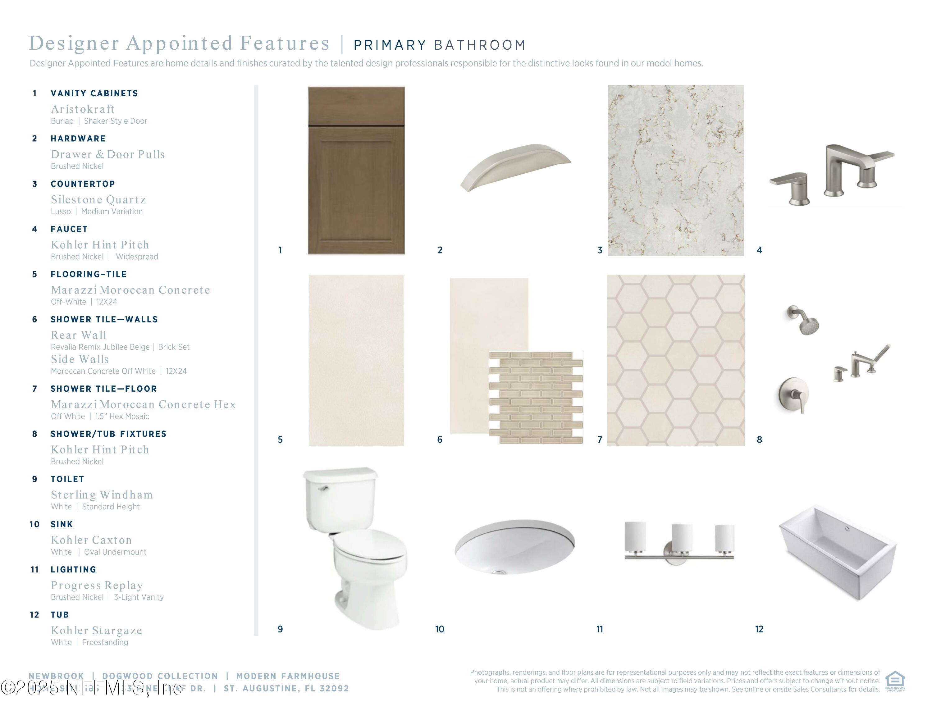 133 Pine Leaf Drive St. Augustine, FL 32092 - Photo 7 of 26 a bathroom with a sink a toilet and a mirror