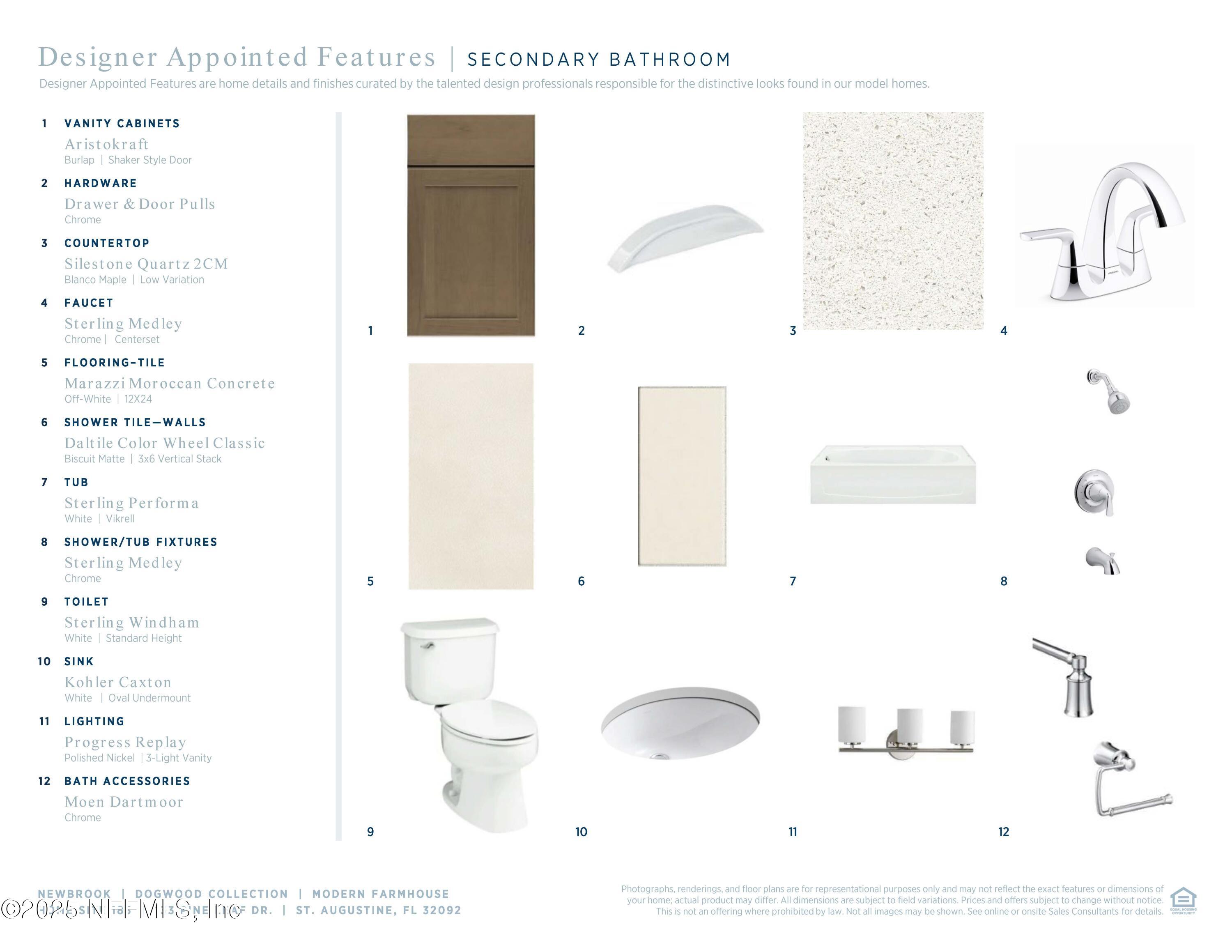 133 Pine Leaf Drive St. Augustine, FL 32092 - Photo 8 of 26 a picture of a bathroom sink and a mirror