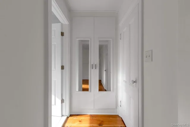 a view of front door