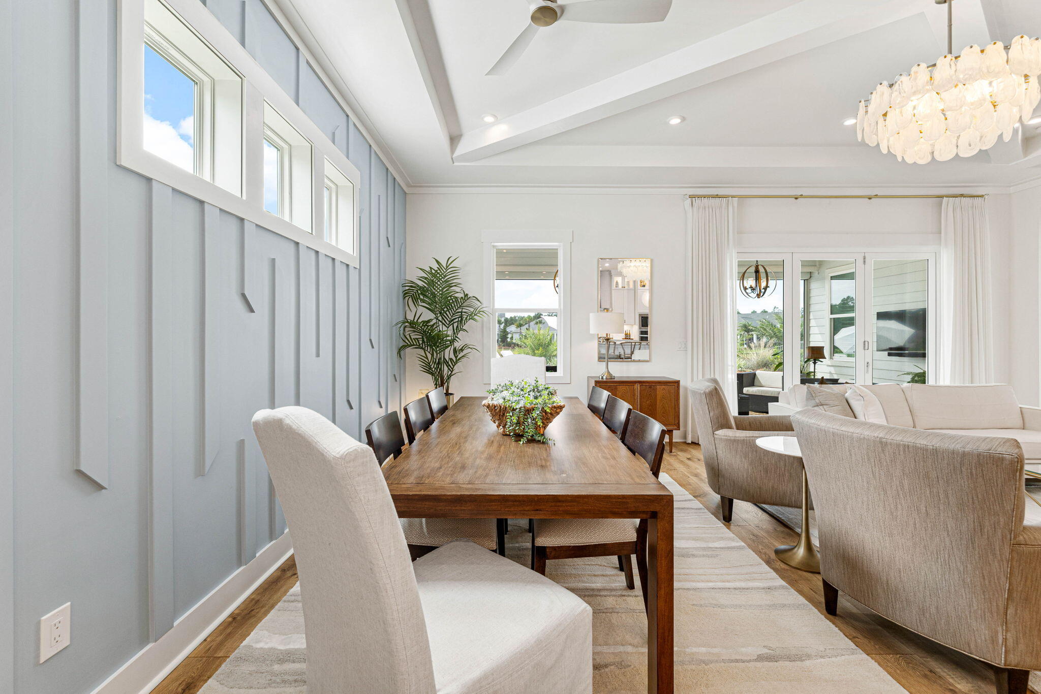 47 West Lafayette Rd Inlet Beach Inlet Beach, FL 32461 - Photo 16 of 71 a view of a dining room with furniture and wooden floor