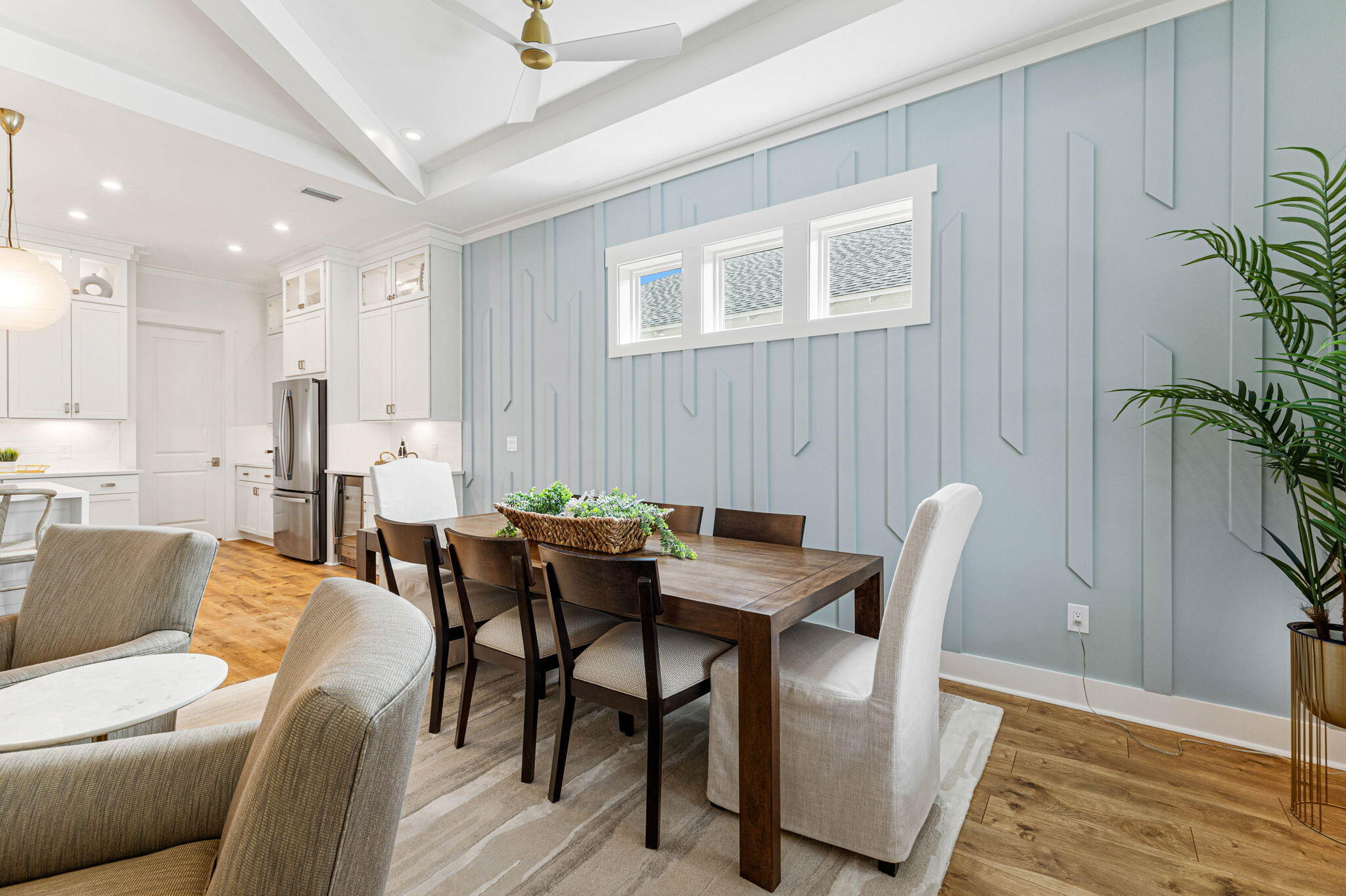 47 West Lafayette Rd Inlet Beach Inlet Beach, FL 32461 - Photo 17 of 71 a view of a dining room with furniture and wooden floor