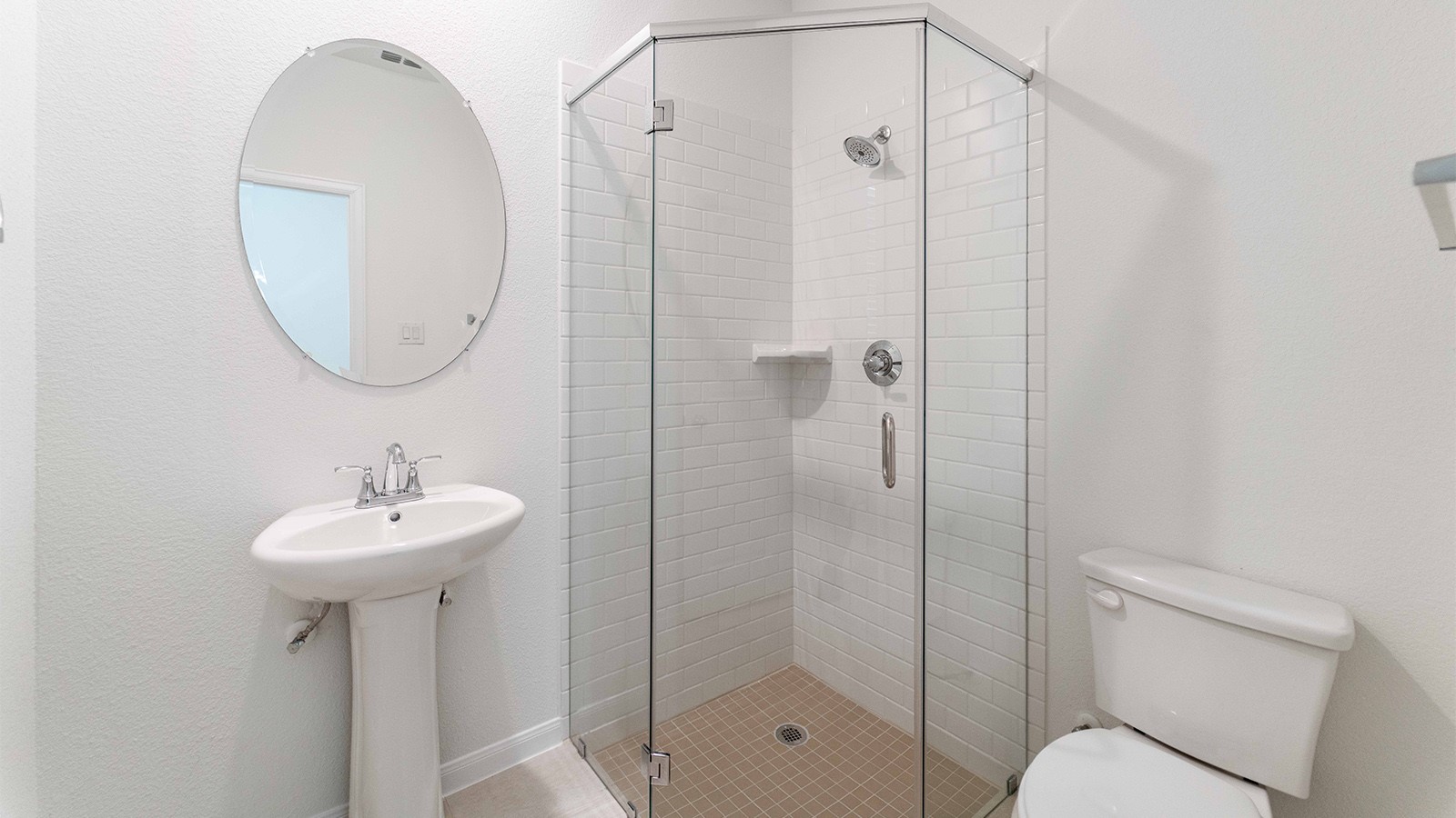 251 Grey Leaf Road Buda, TX 78610 - Photo 13 of 17 Bathroom featuring toilet and a shower stall