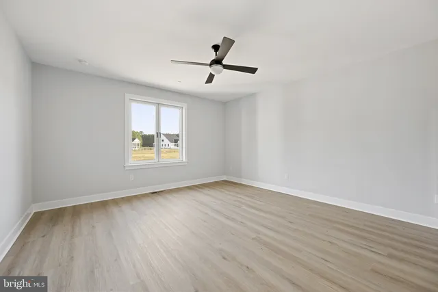 a aerial view of a house with outdoor space
