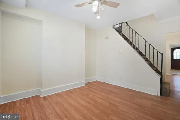 wooden floor in an empty room