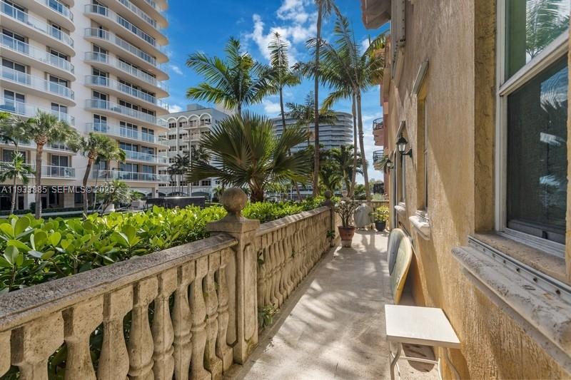 8888 Collins Avenue, Unit 115 Surfside, FL 33154 - Photo 17 of 18 a view of street from balcony