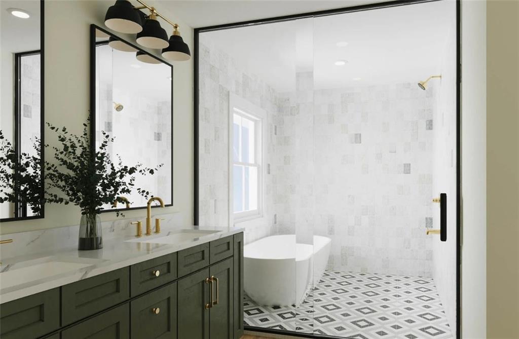 71 Chestatee Road Cleveland, GA 30528 - Photo 13 of 17 a bathroom with a sink a toilet and shower