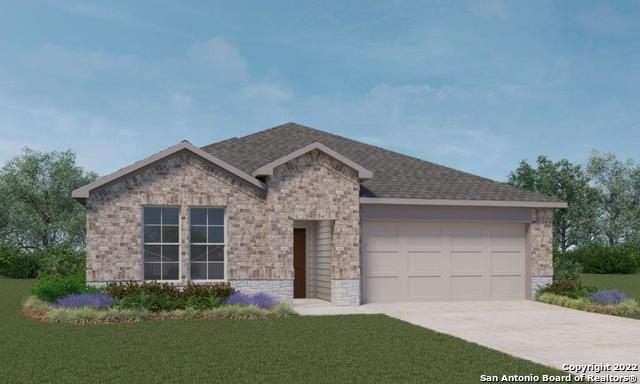 4049 Copper River Bulverde, TX 78163 - Photo 1 of 1 front view of a house with a yard