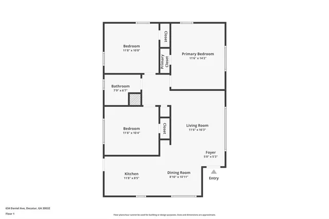 $285,000 | 634 Daniel Avenue, Decatur, GA 30032