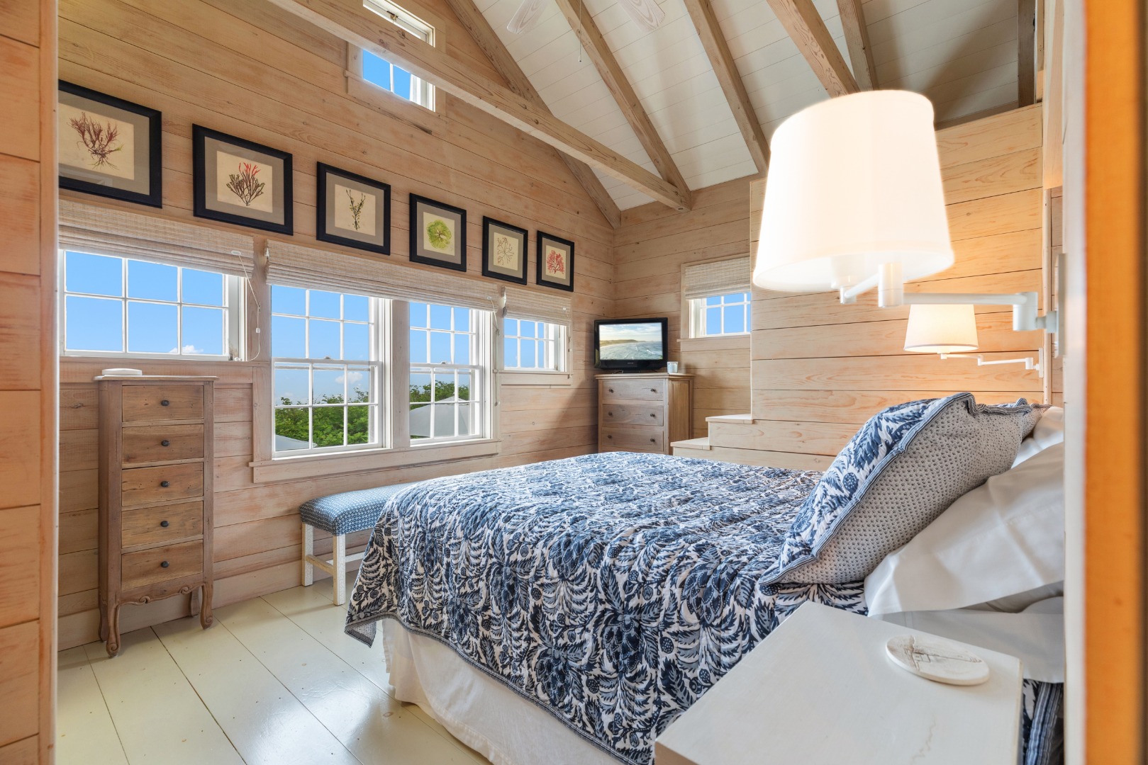 3 North Gully Road Nantucket, MA 02554 - Photo 18 of 43 a bedroom with a bed and a dresser