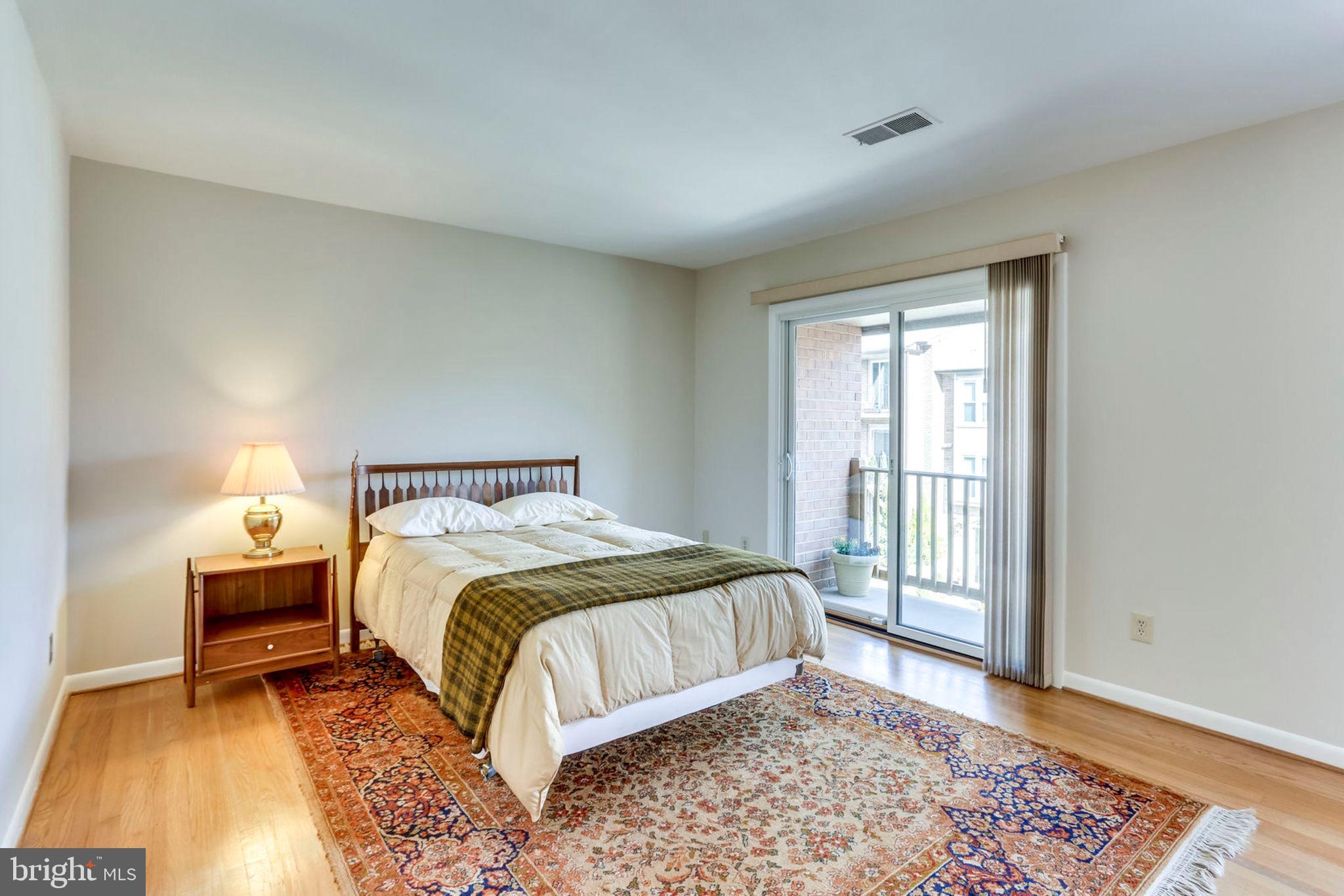 2102 Military Road Arlington, VA 22207 - Photo 22 of 40 3rd Level Master Bedroom with Balcony