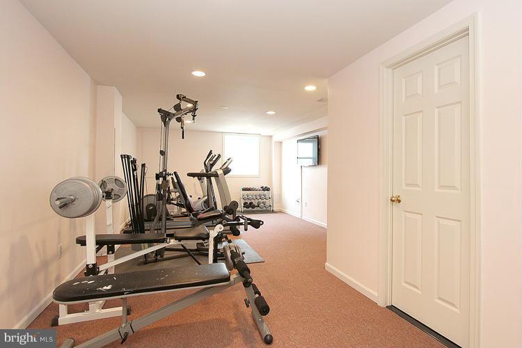 1840 Middlebridge Drive Silver Spring, MD 20906 - Photo 21 of 25 a view of a room with gym equipment