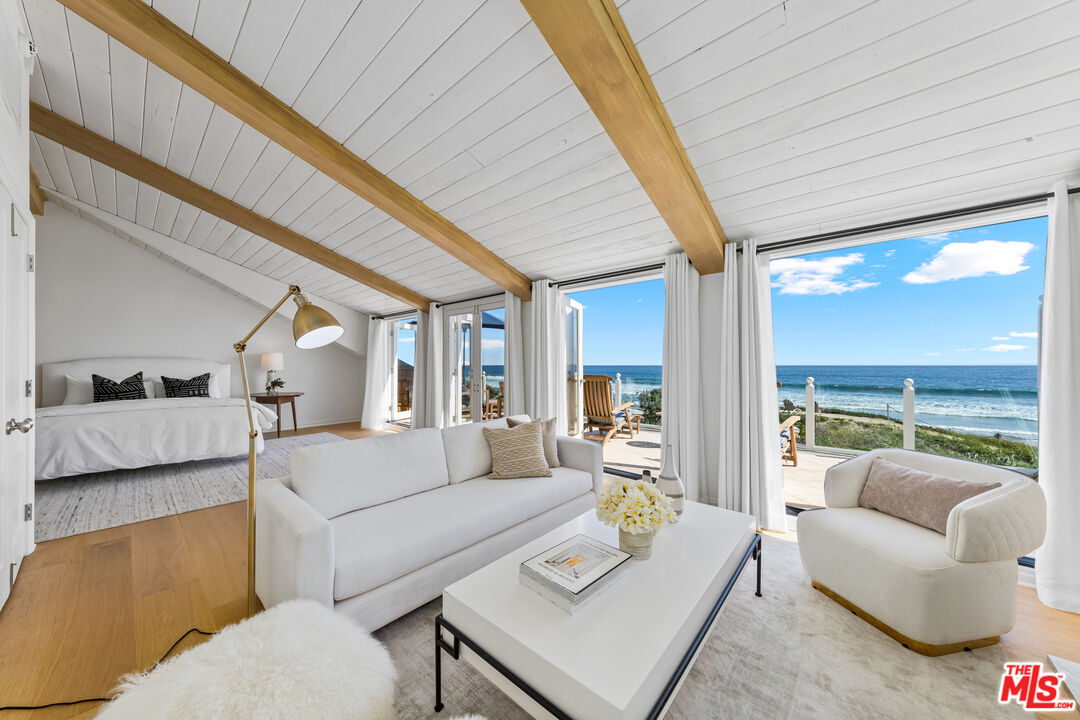 31202 Broad Beach Road Malibu, CA 90265 - Photo 15 of 38 a living room with furniture and a large window