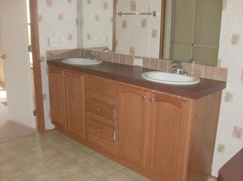 108 Westgrove Road Blue Ridge, VA 24064 - Photo 14 of 24 a bathroom with a double vanity sink and a mirror