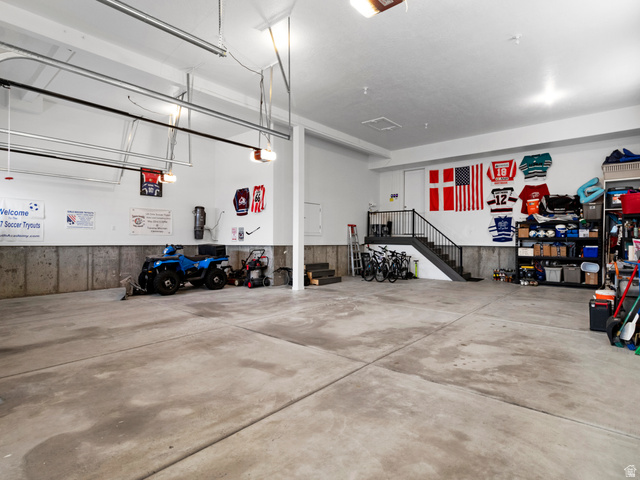 614 East High Lane Alpine, UT 84004 - Photo 72 of 75 Garage with a central vacuum unit
