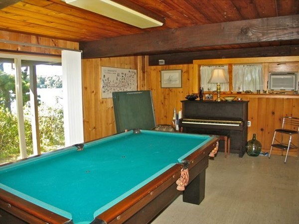 291 Barnes Road Oak Bluffs, MA 02557 - Photo 21 of 30 a room with pool table and windows