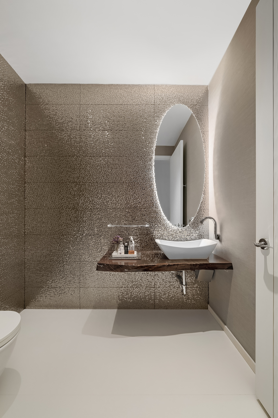 21 East 96th Street, Unit 3/4 Manhattan, NY 10128 - Photo 7 of 25 a bathroom with a sink and mirror