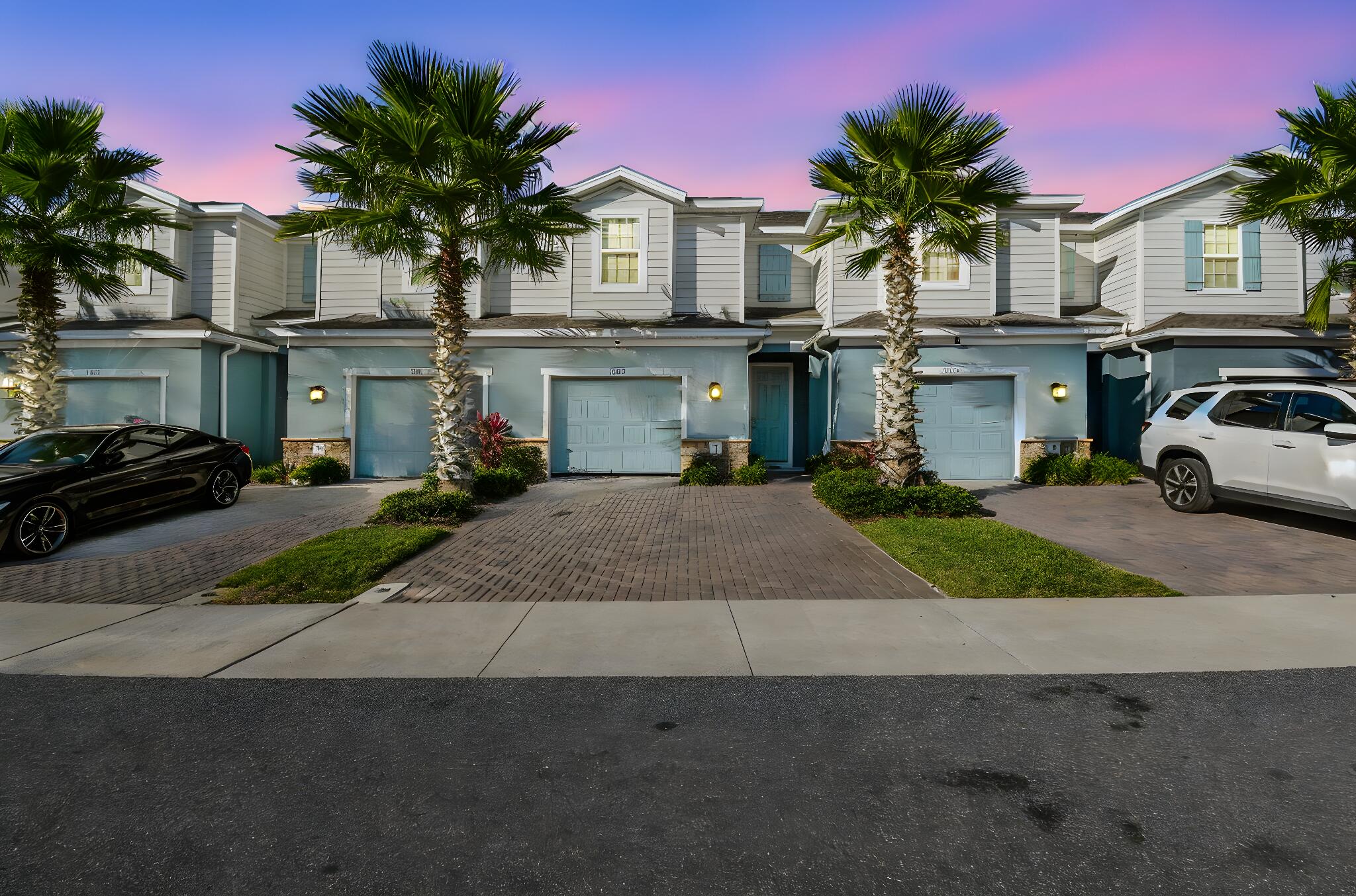 a view of street with cars