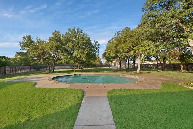 a view of a volley ball court