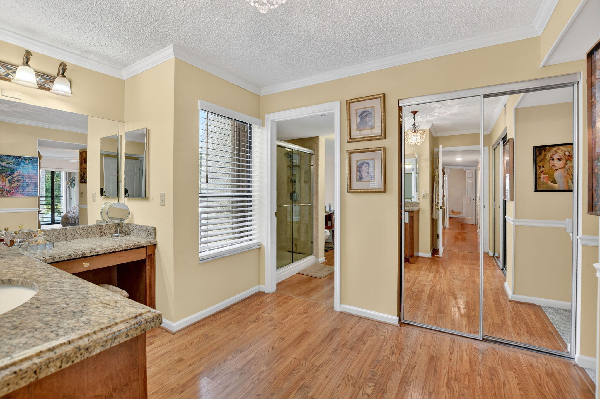 5650 Camino Del Sol, Unit 200 Boca Raton, FL 33433 - Photo 16 of 38 OVERSIZED ENSUITE DRESSING AREA