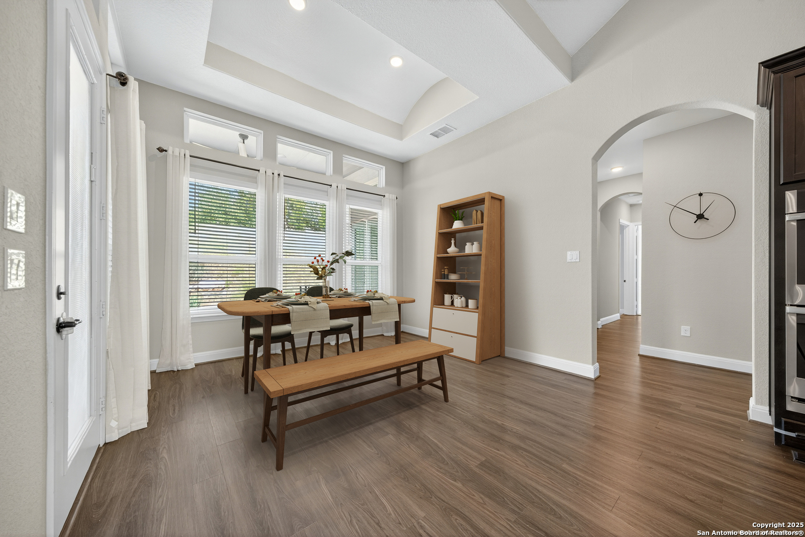 8283 Apache Forest Garden Ridge, TX 78266 - Photo 13 of 42 a living room with furniture and a large window