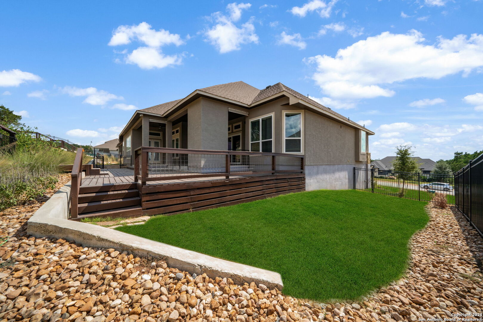 8283 Apache Forest Garden Ridge, TX 78266 - Photo 38 of 42 a front view of a house with a yard