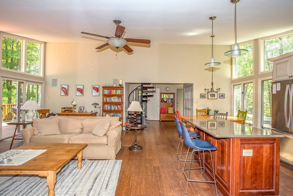 265 Fox Den Road Tolland, MA 01034 - Photo 24 of 37 a view of a living room and dining room