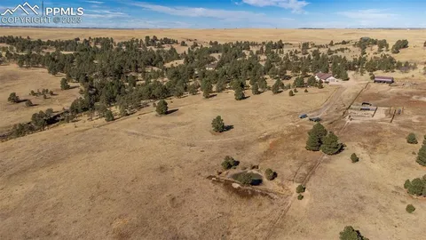 a view of ocean and a building