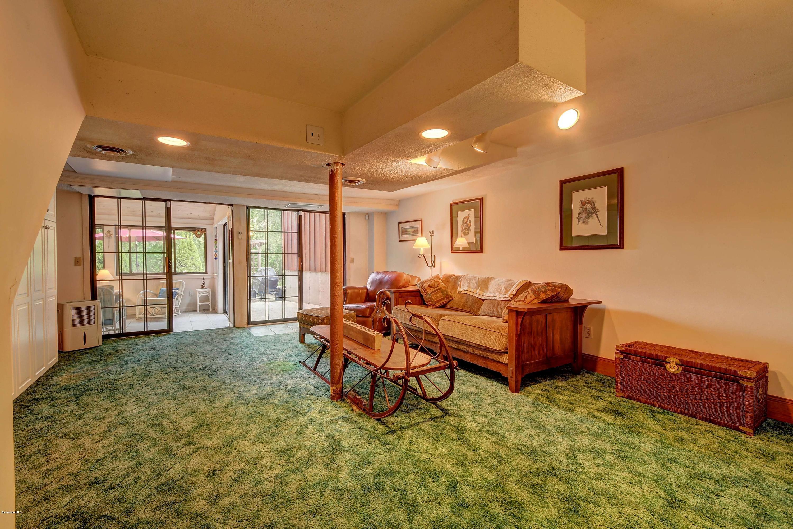 194 South Mountain Road Pittsfield, MA 01201 - Photo 22 of 34 Lower Level Family Room